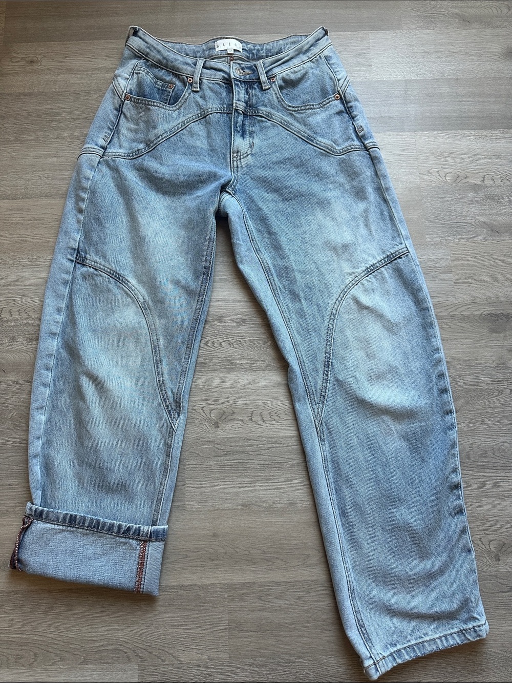 Light Blue Men's Relaxed Fit Jeans